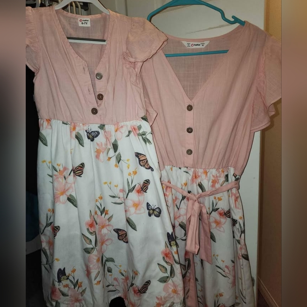 Mother & Daughter matching dresses